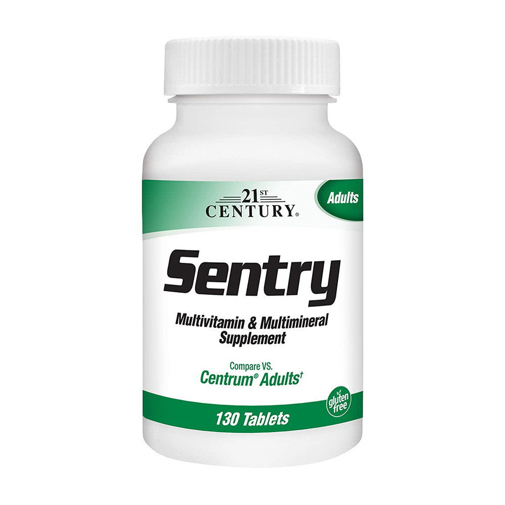 21St Century Sentry Senior Multi Vitamin And Mineral Tablets - 125 Ea